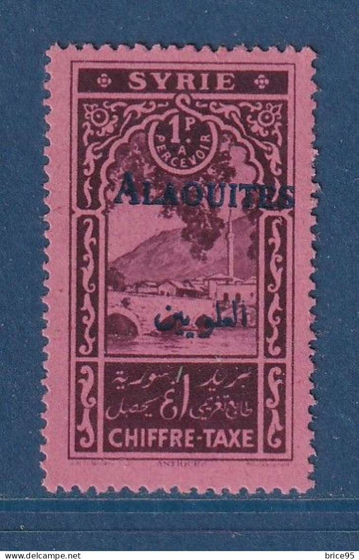 Alaouites - Taxe - YT N° 7 * - Neuf Avec Charnière - 1925 - Ongebruikt