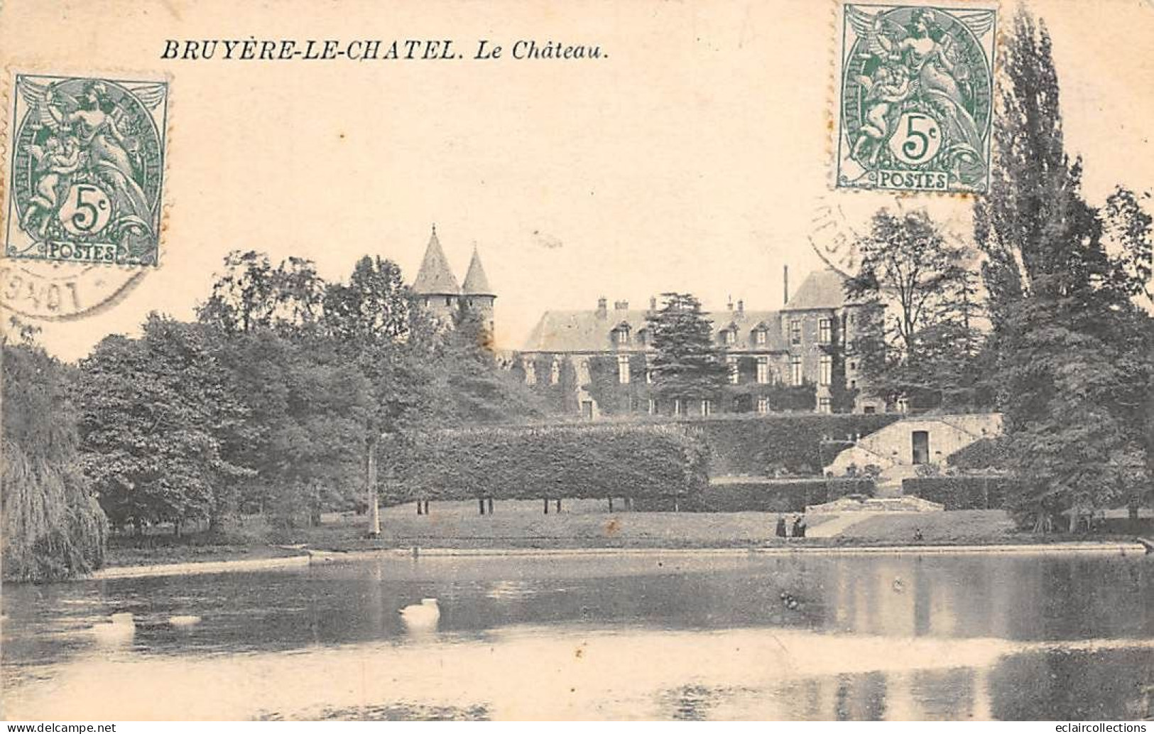 Bruyère Le Chatel      91       Le Château         (voir Scan) - Bruyeres Le Chatel