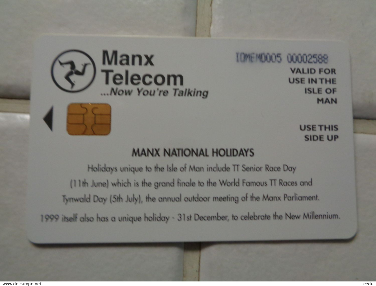 Isle Of Man Phonecard - Isla De Man