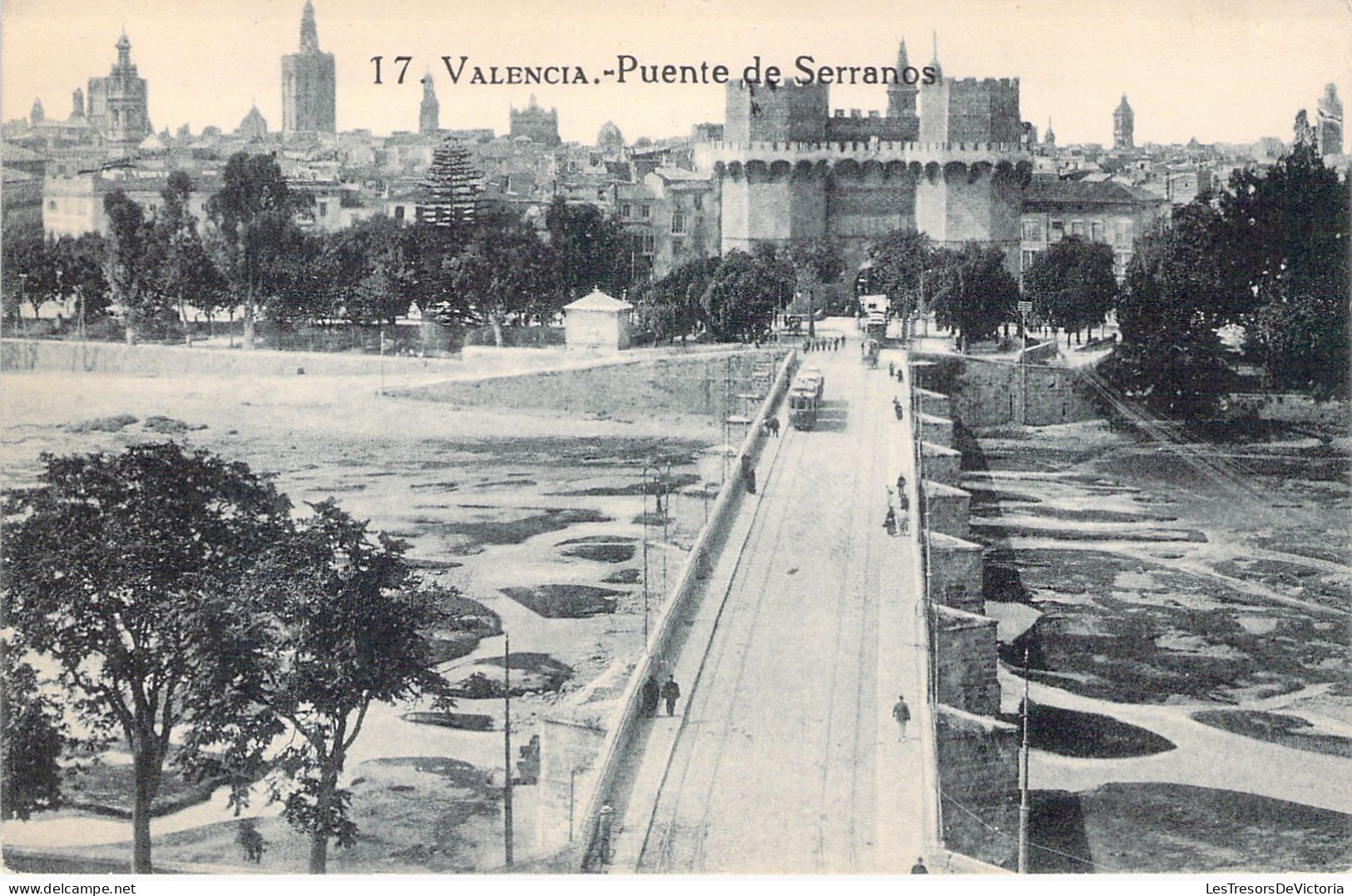 ESPAGNE - VALENCIA - Puente De Serranos - Carte Postale Ancienne - Sonstige & Ohne Zuordnung