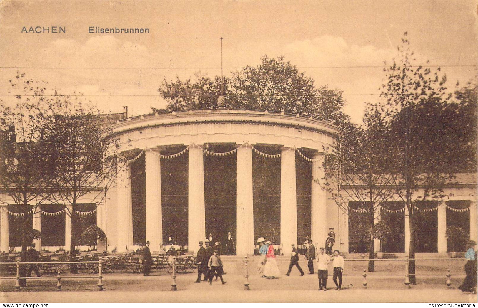 ALLEMAGNE - AACHEN - Elisenbrunnen - Carte Postale Ancienne - Other & Unclassified