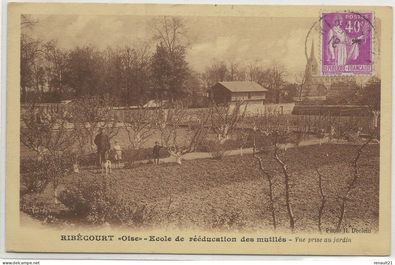 Ribécourt-École De Rééducation Des Mutilés - Ribecourt Dreslincourt