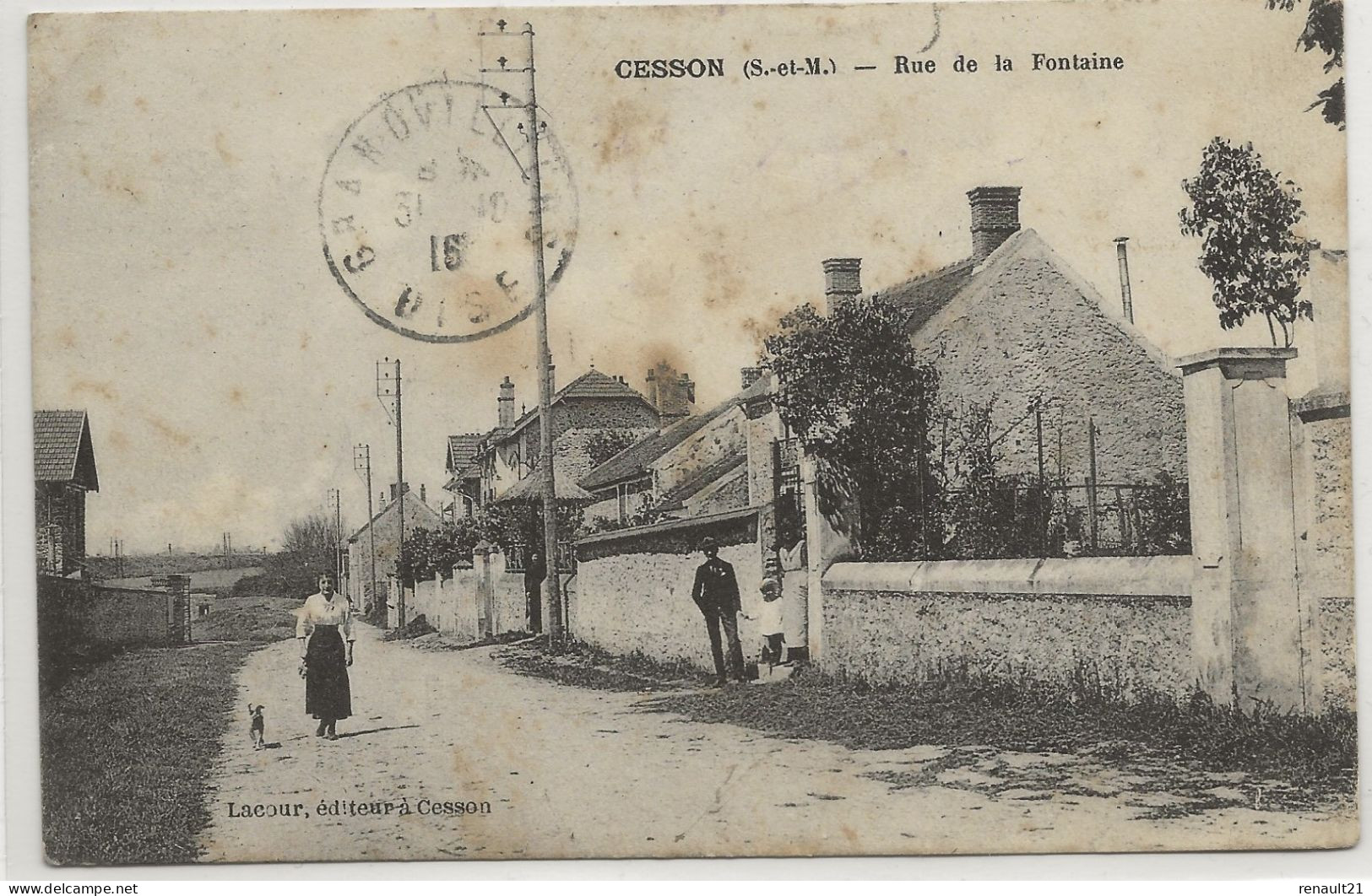 Cesson-Rue De La Fontaine (CPA) - Cesson