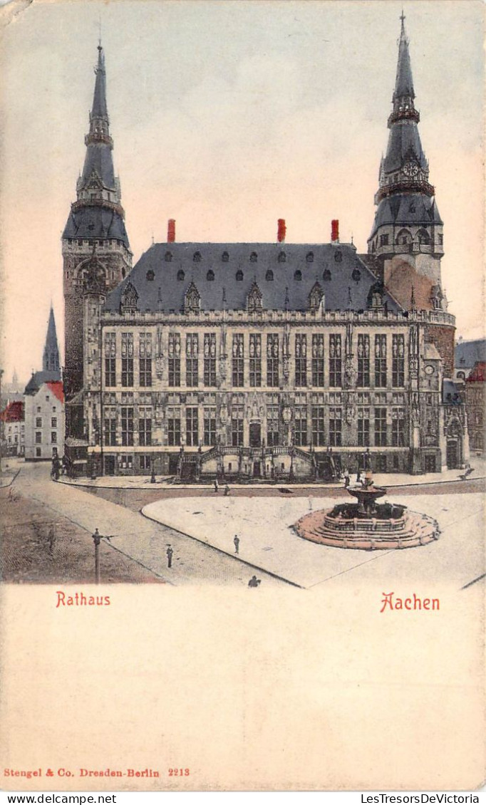 ALLEMAGNE - AACHEN - Rathaus - Carte Postale Ancienne - Sonstige & Ohne Zuordnung