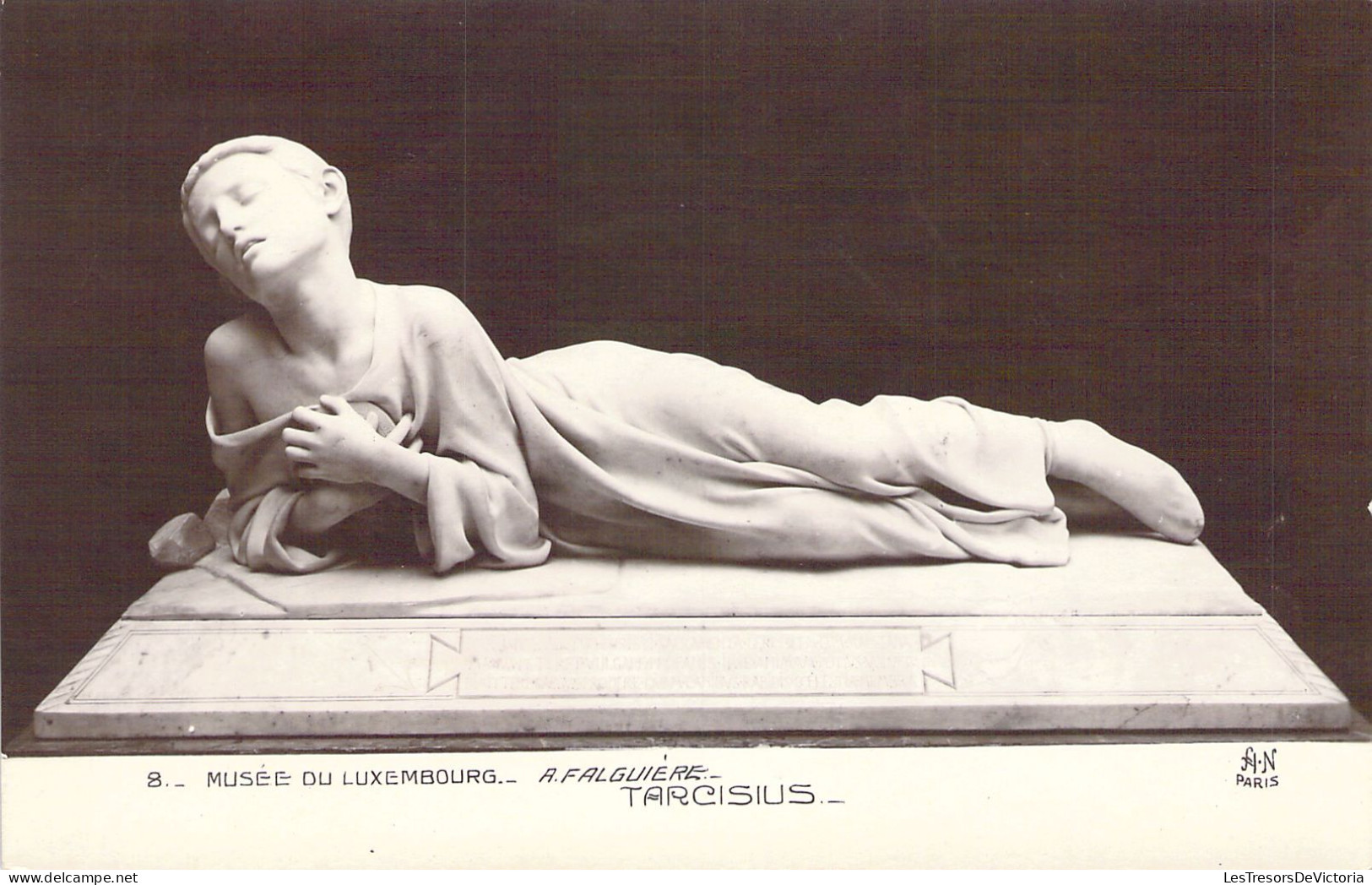 ARTS - Sculptures - A FALGUIERE - Tarcisius - Carte Postale Ancienne - Sculture