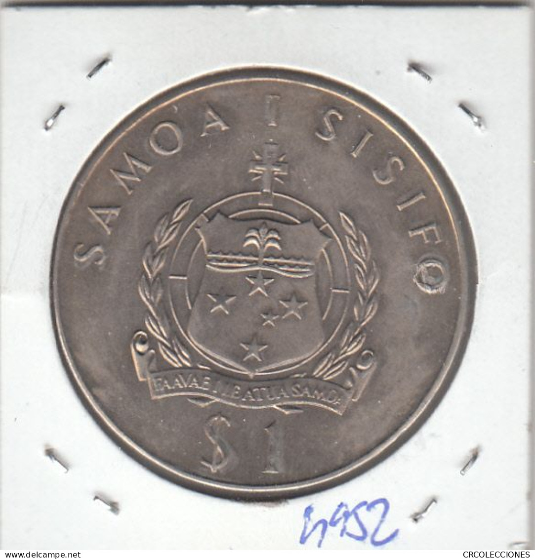 E4952 MONEDA SAMOA 1 DOLAR 1977 SIN CIRCULAR - Samoa