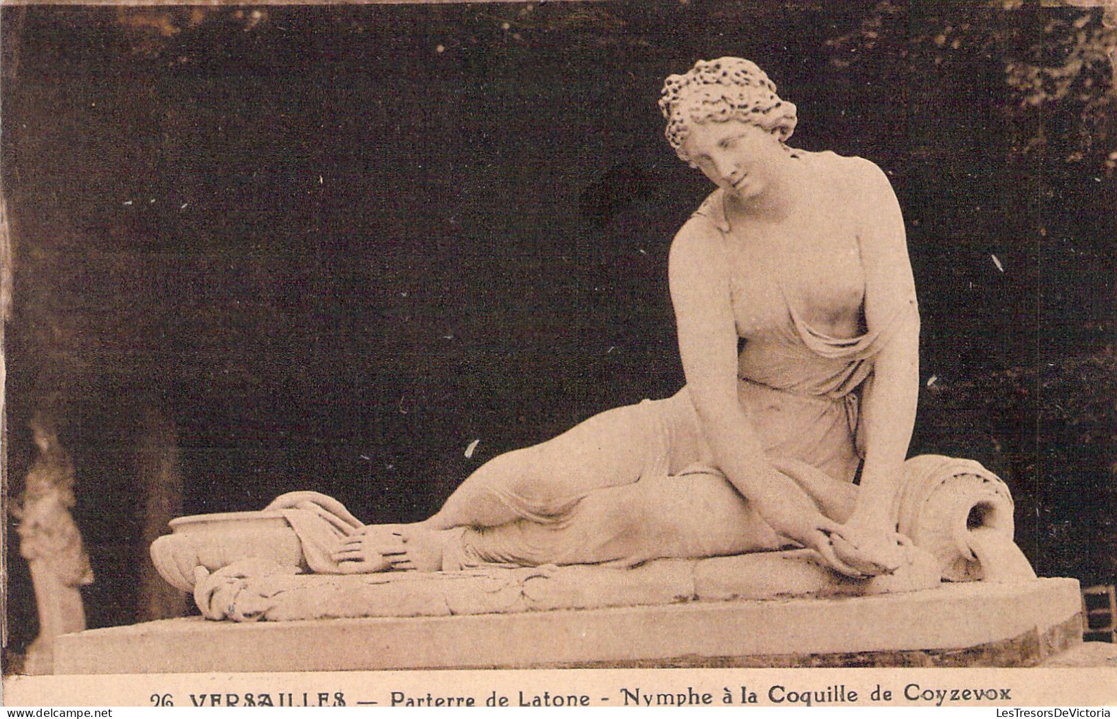 ARTS - Sculptures - Parterre De Latone - Nymphe A La Coquille De Coyzevox - Carte Postale Ancienne - Sculptures