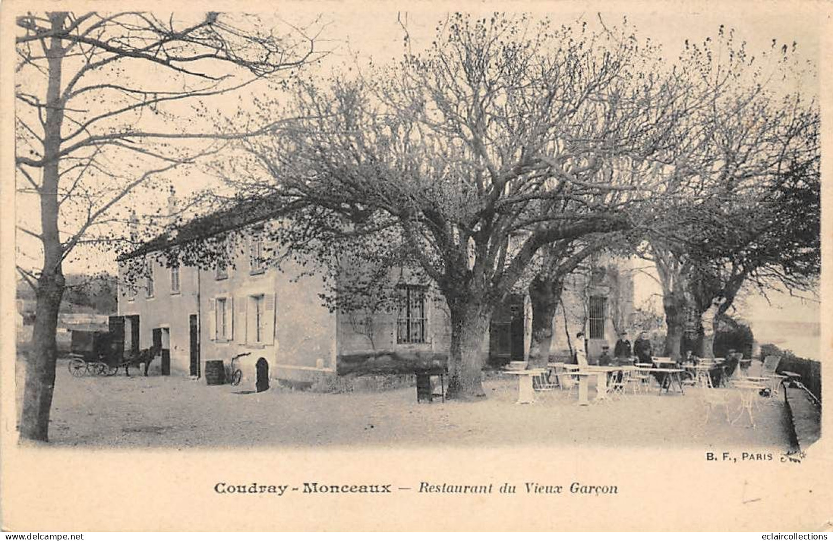 Coudray Monceaux         91         Restaurant Du Vieux Garçon              (voir Scan) - Andere & Zonder Classificatie