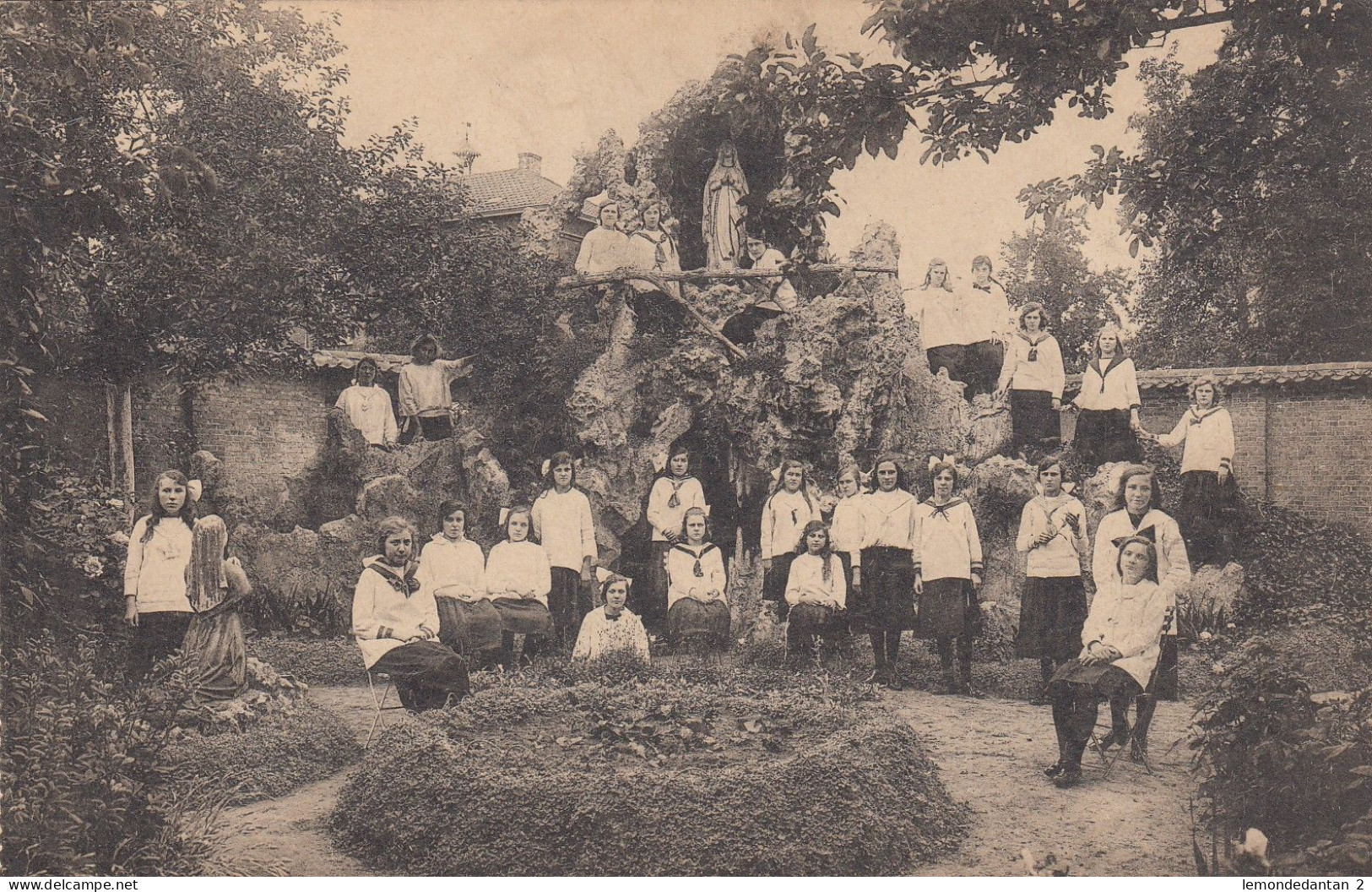 Rupelmonde - Pensionnat Des Soeurs De La Visitation - Grotte Du Jardin - Kruibeke