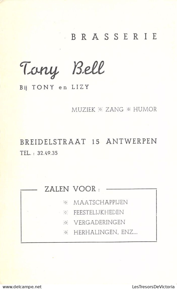 Célébrités - Tony Bell - Carte Postale Ancienne - Sonstige & Ohne Zuordnung