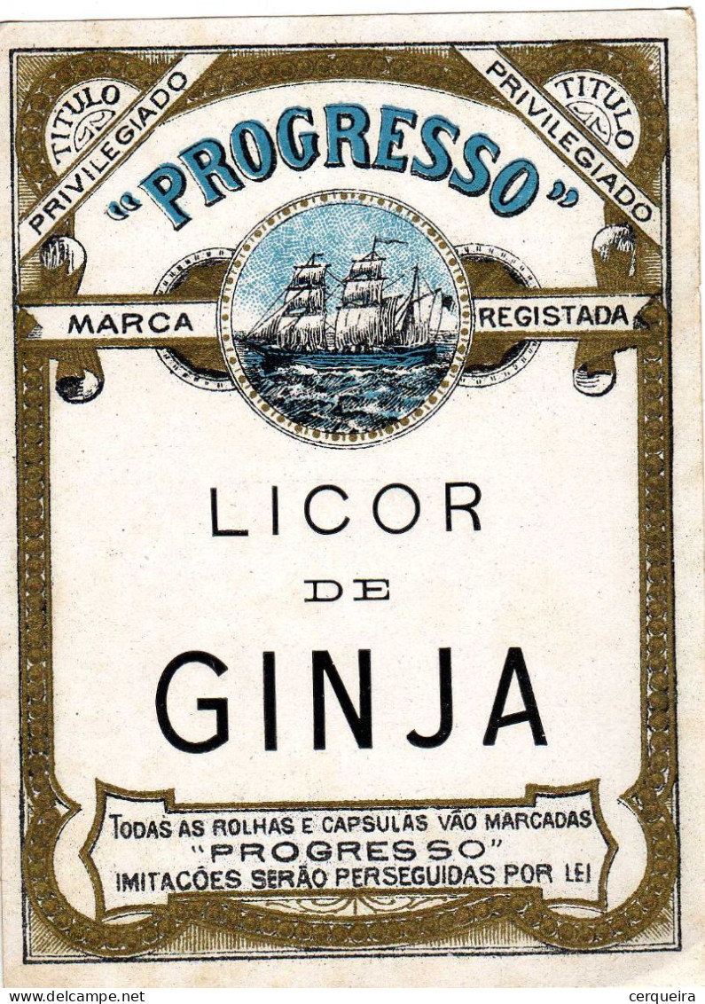 ÉTIQUETTES DE LIQUEUR- GINJA - Liqueur & Bière