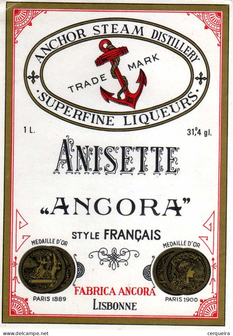 ÉTIQUETTES DE LIQUEUR- ANISETTE - Liqueur & Bière