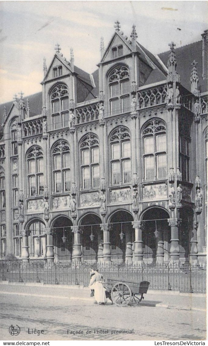 BELGIQUE - LIEGE - Façade De L'Hôtel Principal - Carte Postale Ancienne - Lüttich
