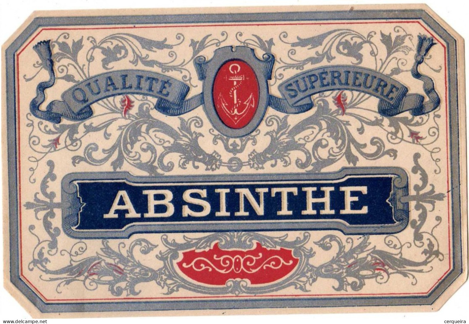 ÉTIQUETTES DE WINE- ABSINTHE - W