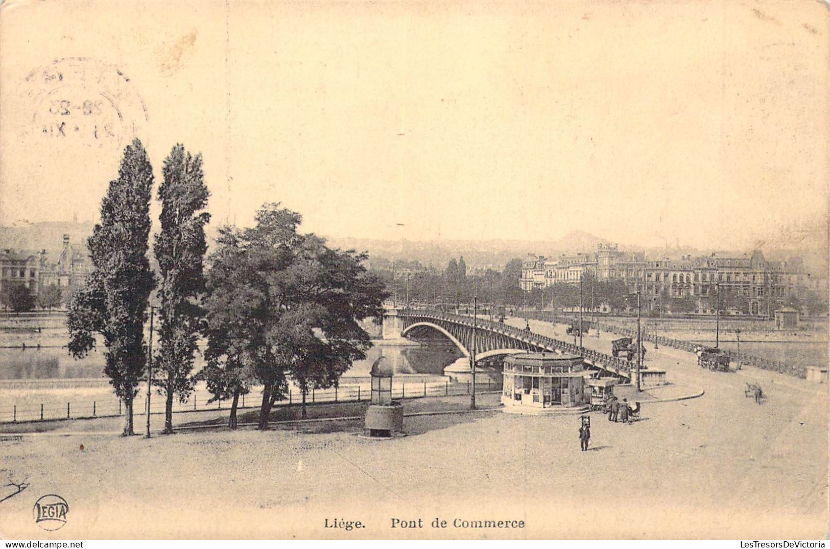BELGIQUE - LIEGE - Pont De Commerce - Carte Postale Ancienne - Lüttich