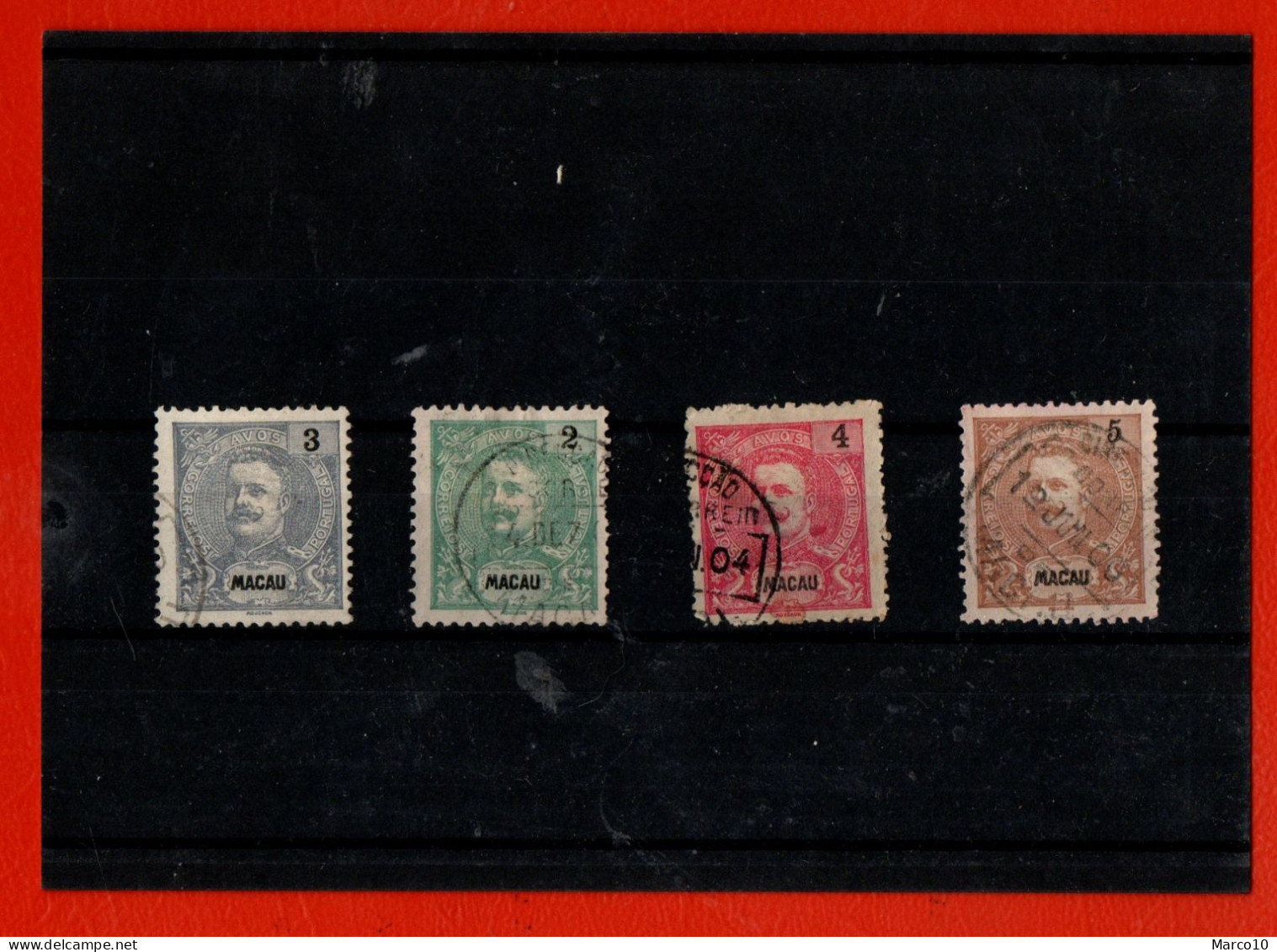Chine Macao 1898 1900 - Used Stamps