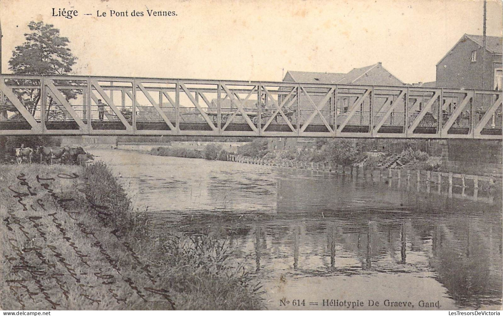 BELGIQUE - LIEGE - Le Pont Des Vennes - Carte Postale Ancienne - Lüttich