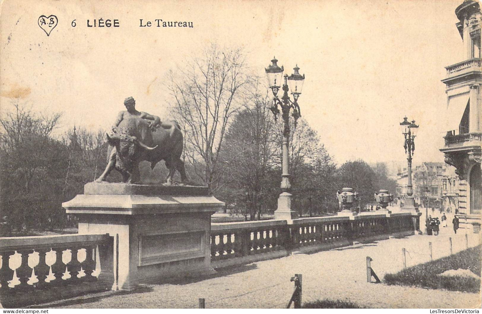 BELGIQUE - LIEGE - Le Taureau - Carte Postale Ancienne - Lüttich