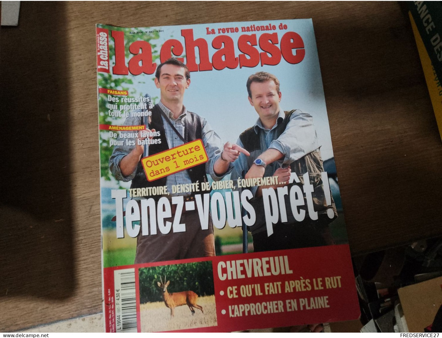 121 //  LA CHASSE  / 2004 / CHEVREUIL - Hunting & Fishing