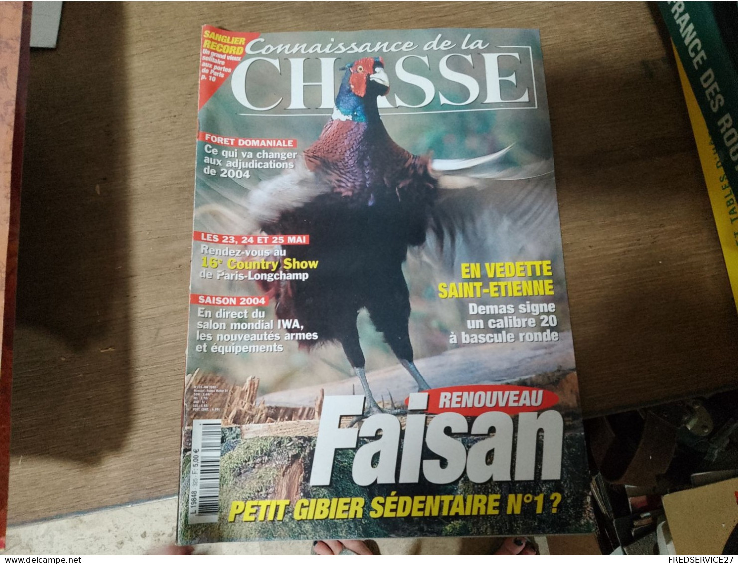 121 //  CONNAISSANCE DE LA CHASSE / FAISAN / 2003 - Fischen + Jagen
