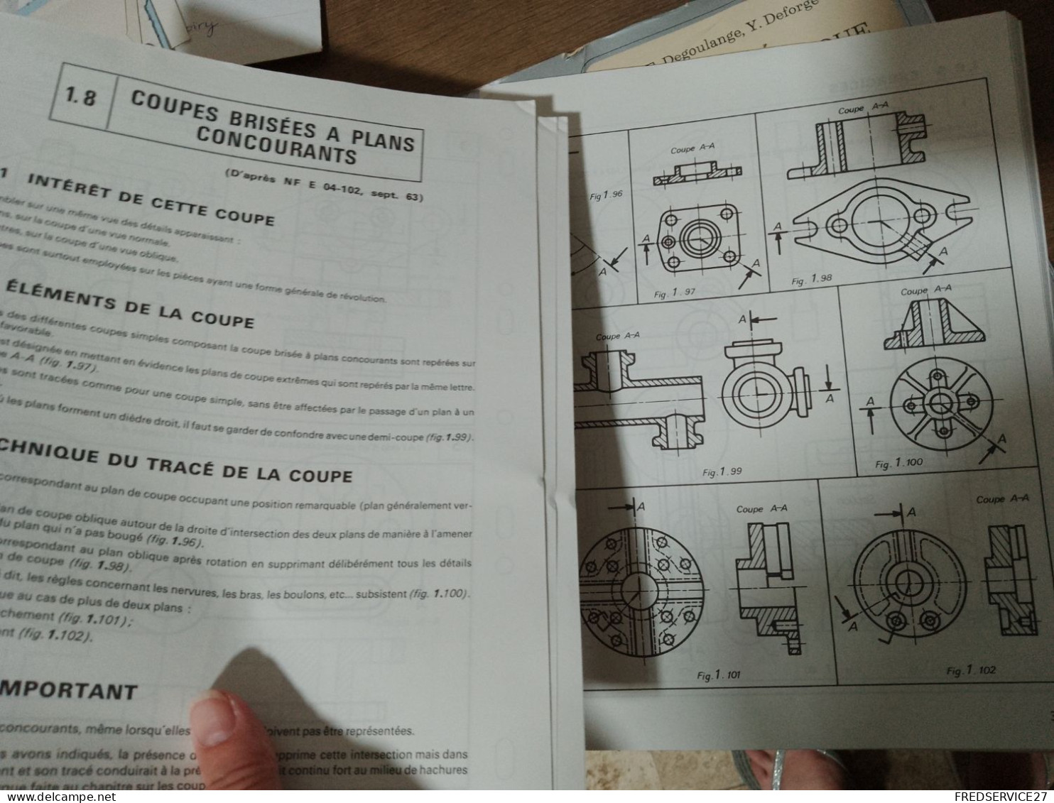 123 //   DESSIN TECHNIQUE / BEP ET CAP DE LA MECANIQUE 1969 / FICHES 11 A 120 (MANQUE LES 5 PREMIERES) - Schede Didattiche