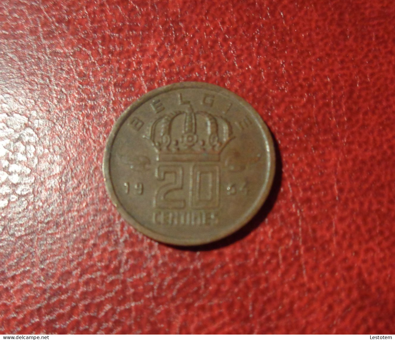 Belgie Belgique  20c 1954 - 20 Cents