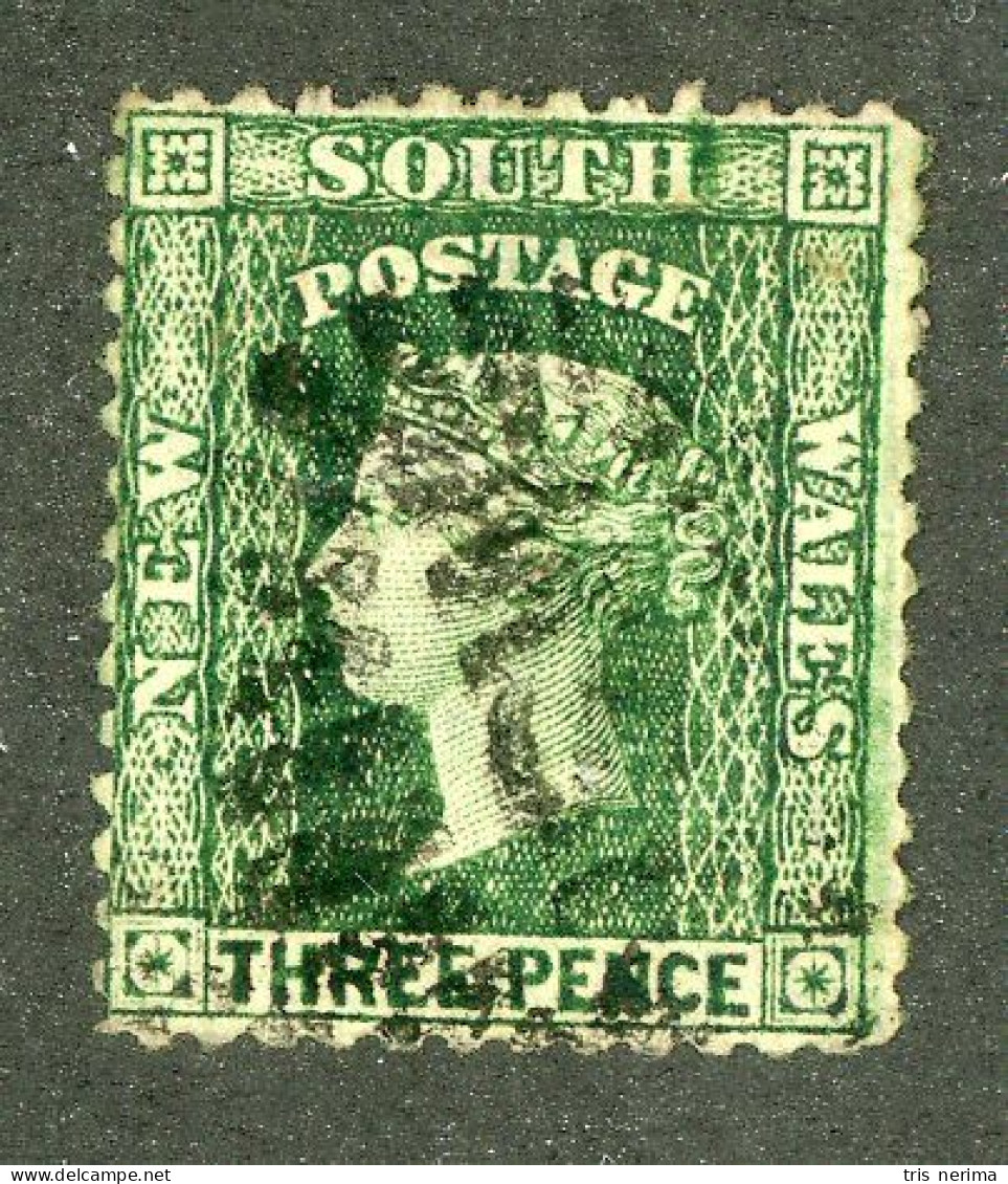 4971 BCx NSW 1860 Scott 37c Used (Lower Bids 20% Off) - Used Stamps