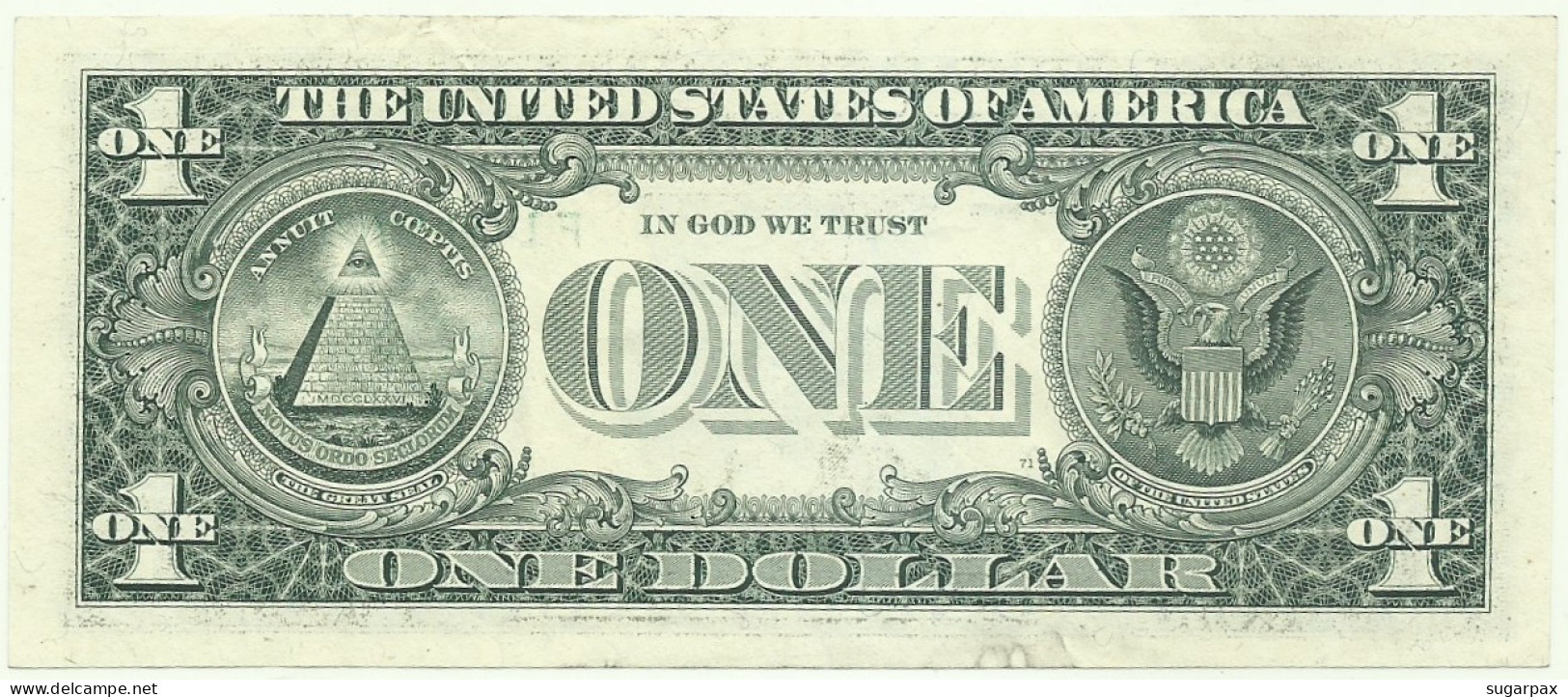 U. S. A. - 1 DOLLAR - 2001 - Pick 509 - ( F - 6 ) ( Bank Of Atlanta - Georgia ) - Federal Reserve Note - Bilglietti Della Riserva Federale (1928-...)