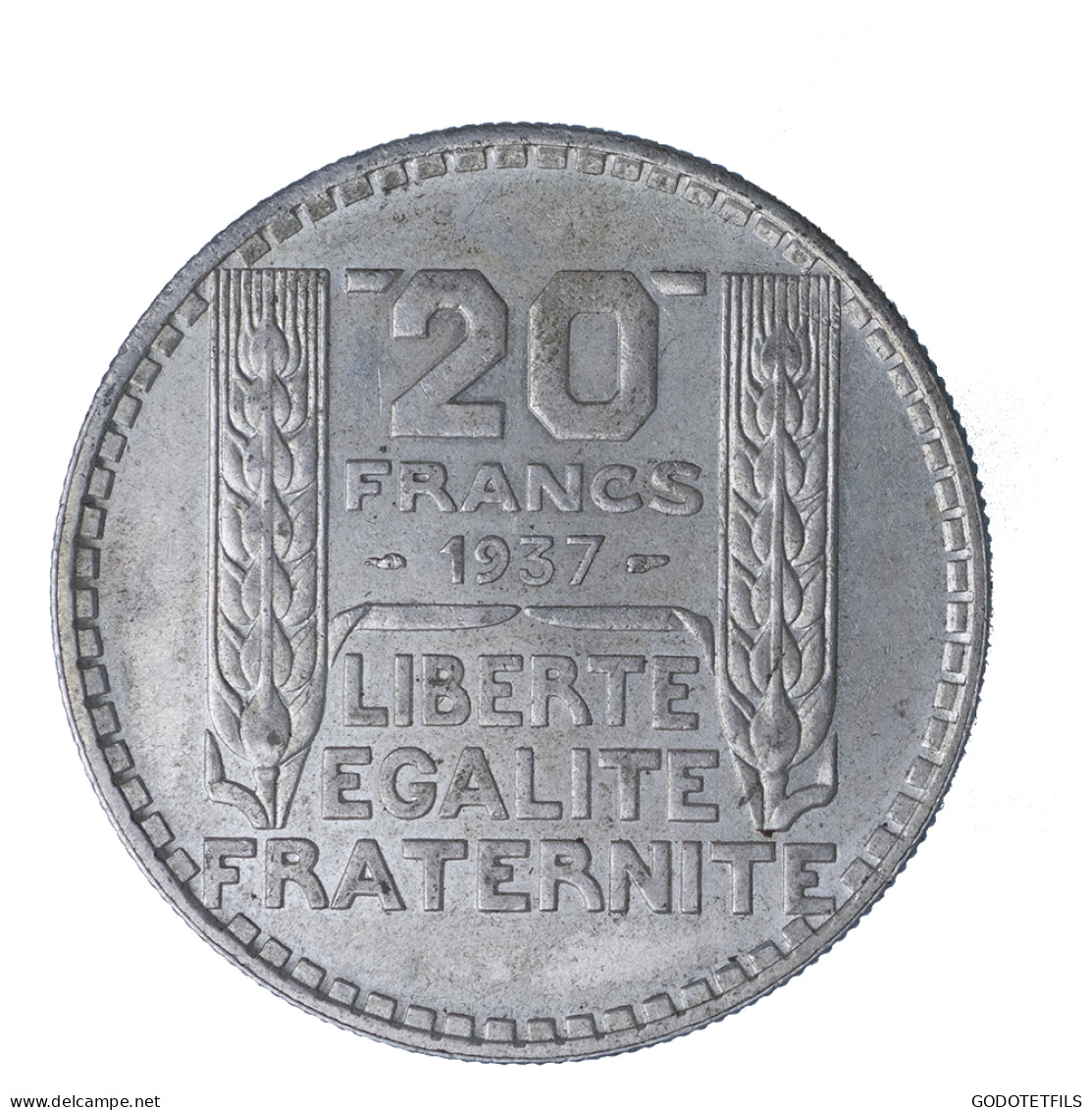 20 Francs Turin 1937 Paris - 20 Francs