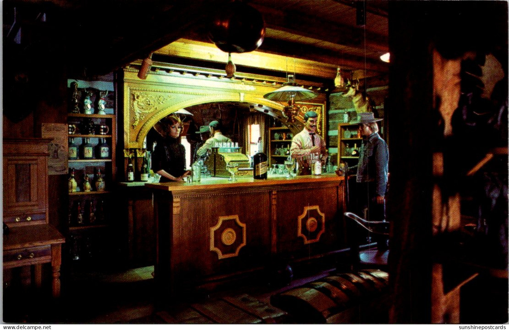 Oklahoma Grove Har-Ber Village Stagecoach Inn Inerior View Of The Bar - Other & Unclassified