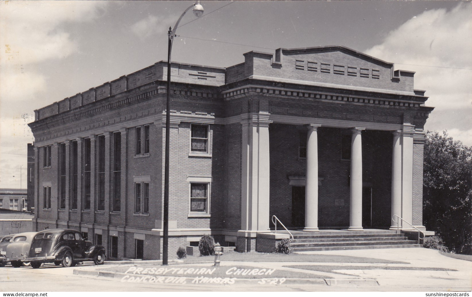 Kansas Concordia Presbyterial Church Real Photo - Autres & Non Classés