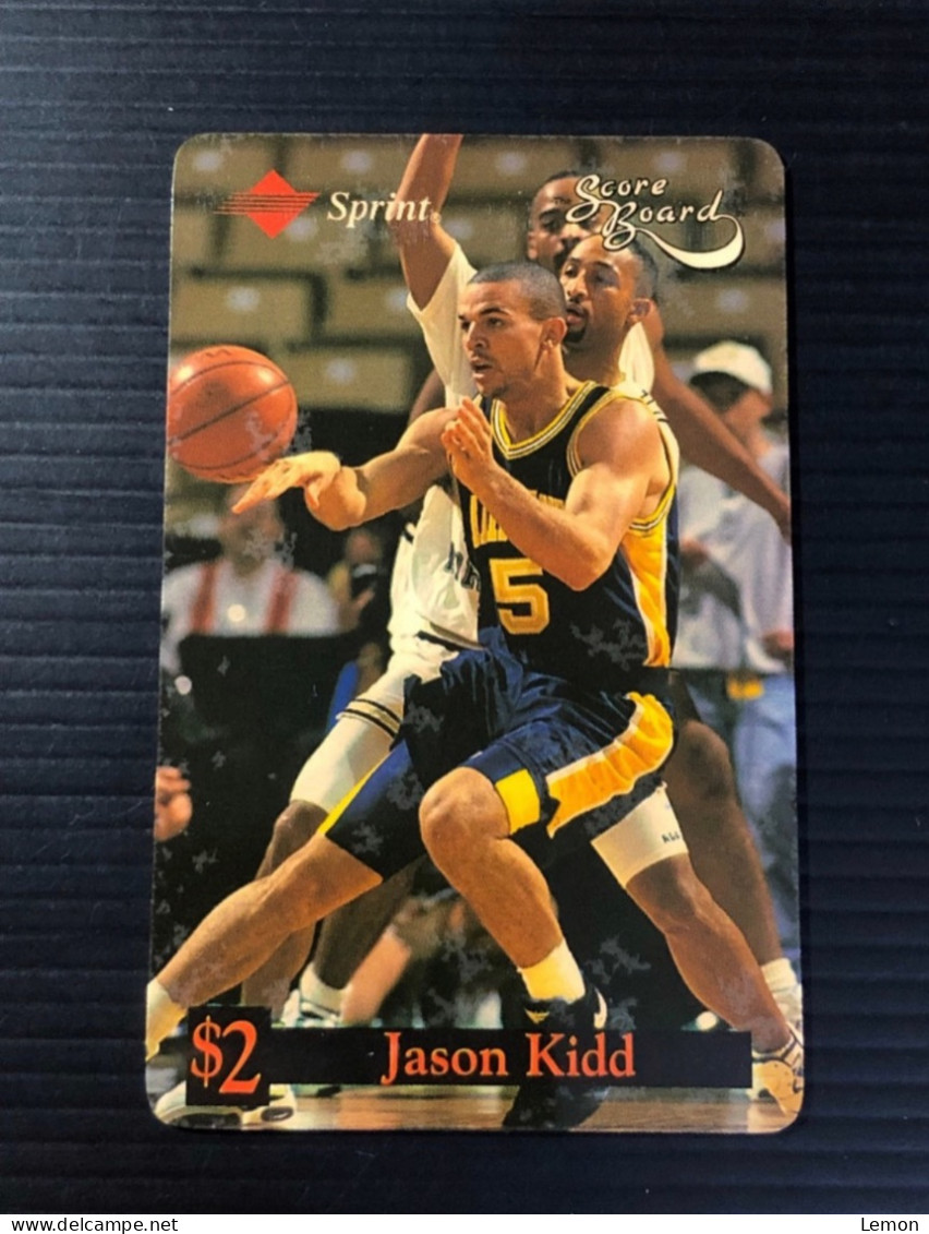 Mint USA UNITED STATES America Sprint Prepaid Telecard Phonecard, Jason Kidd, Set Of 1 Mint Card - Sprint