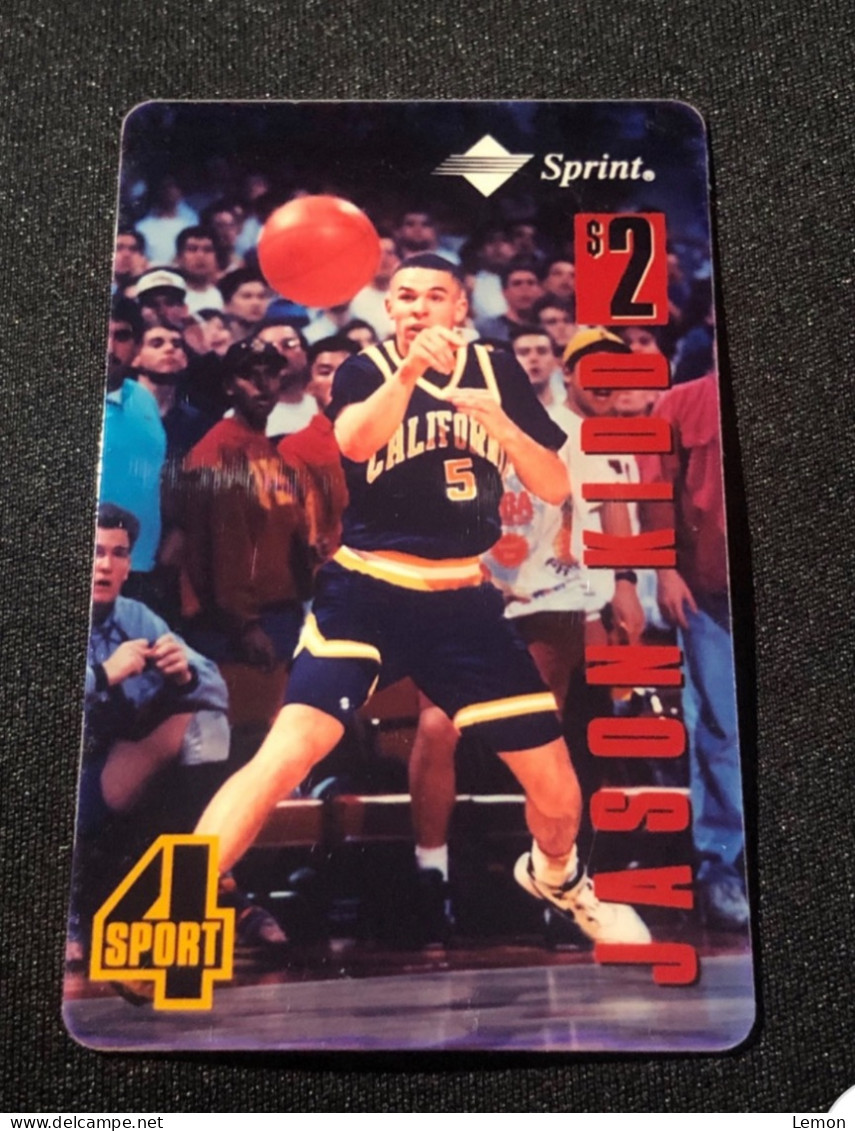 Mint USA UNITED STATES America Sprint Prepaid Telecard Phonecard, Jason Kidd, Set Of 1 Mint Card - Sprint