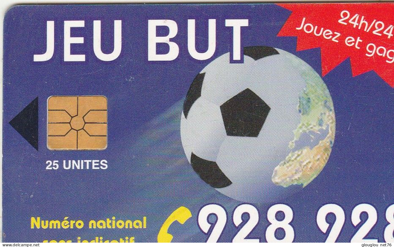 TELECARTE 25...JEU BUT - 25 Unidades