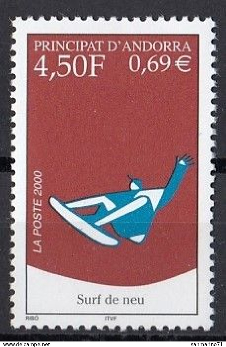 FRENCH ANDORRA 548,unused - Skateboard