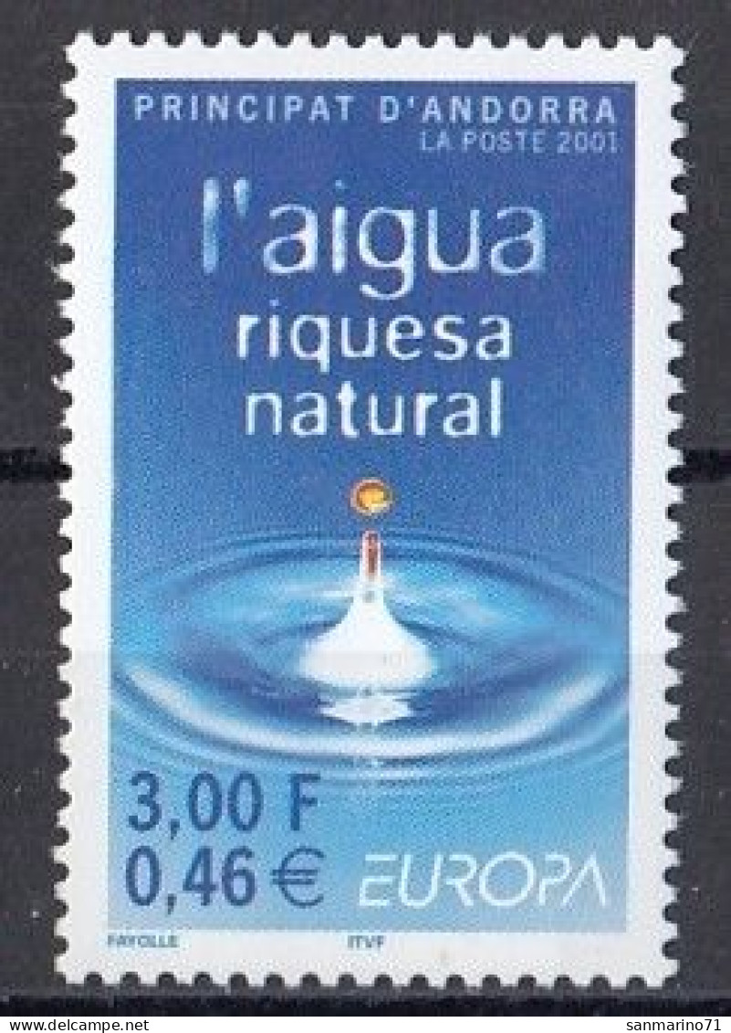 FRENCH ANDORRA 567,unused - Water