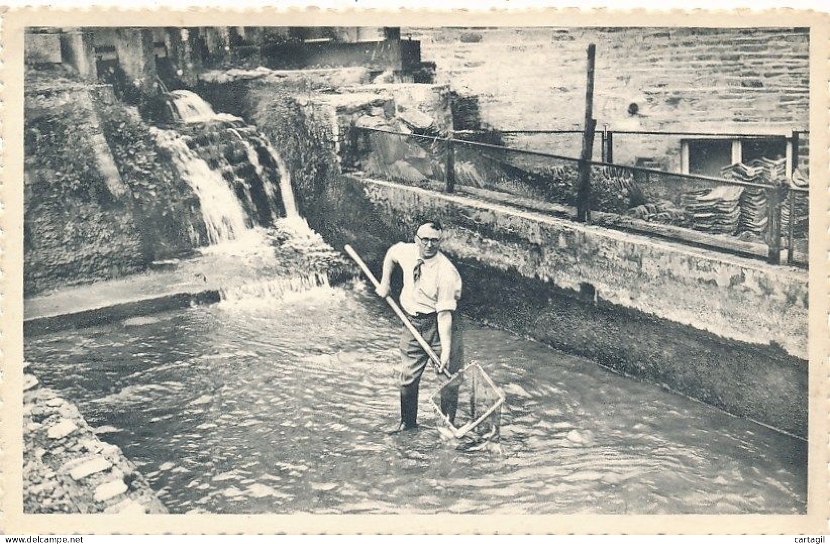 CPA -8404-Belgique -Comblain-au-Pont - Pisciculture Du Moulin - Envoi Gratuit - Comblain-au-Pont