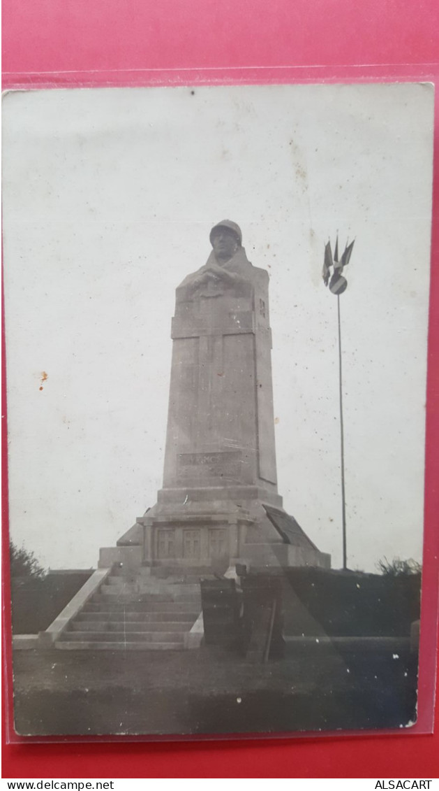 Clermont En Argonne , Carte Photo , Monument La Haute Chevauchée - Clermont En Argonne