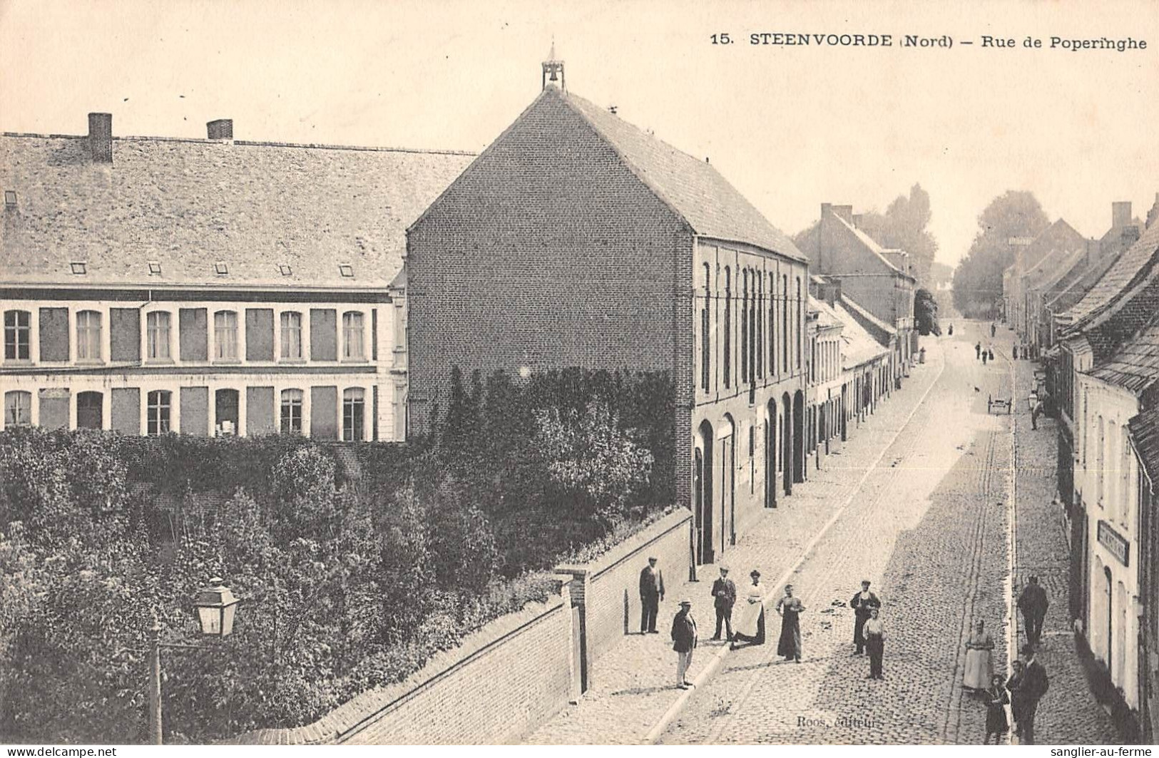 CPA 59 STEENWOORDE RUE DE POPERINGHE - Altri & Non Classificati