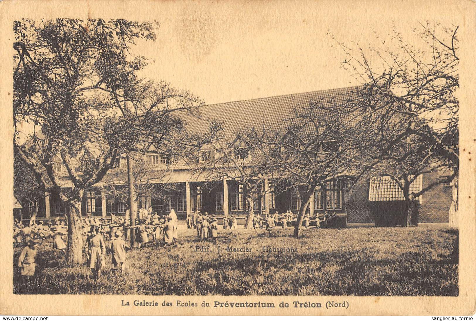 CPA 59 LA GALERIE DES ECOLES DU PREVENTORIUM DE TRELON - Sonstige & Ohne Zuordnung