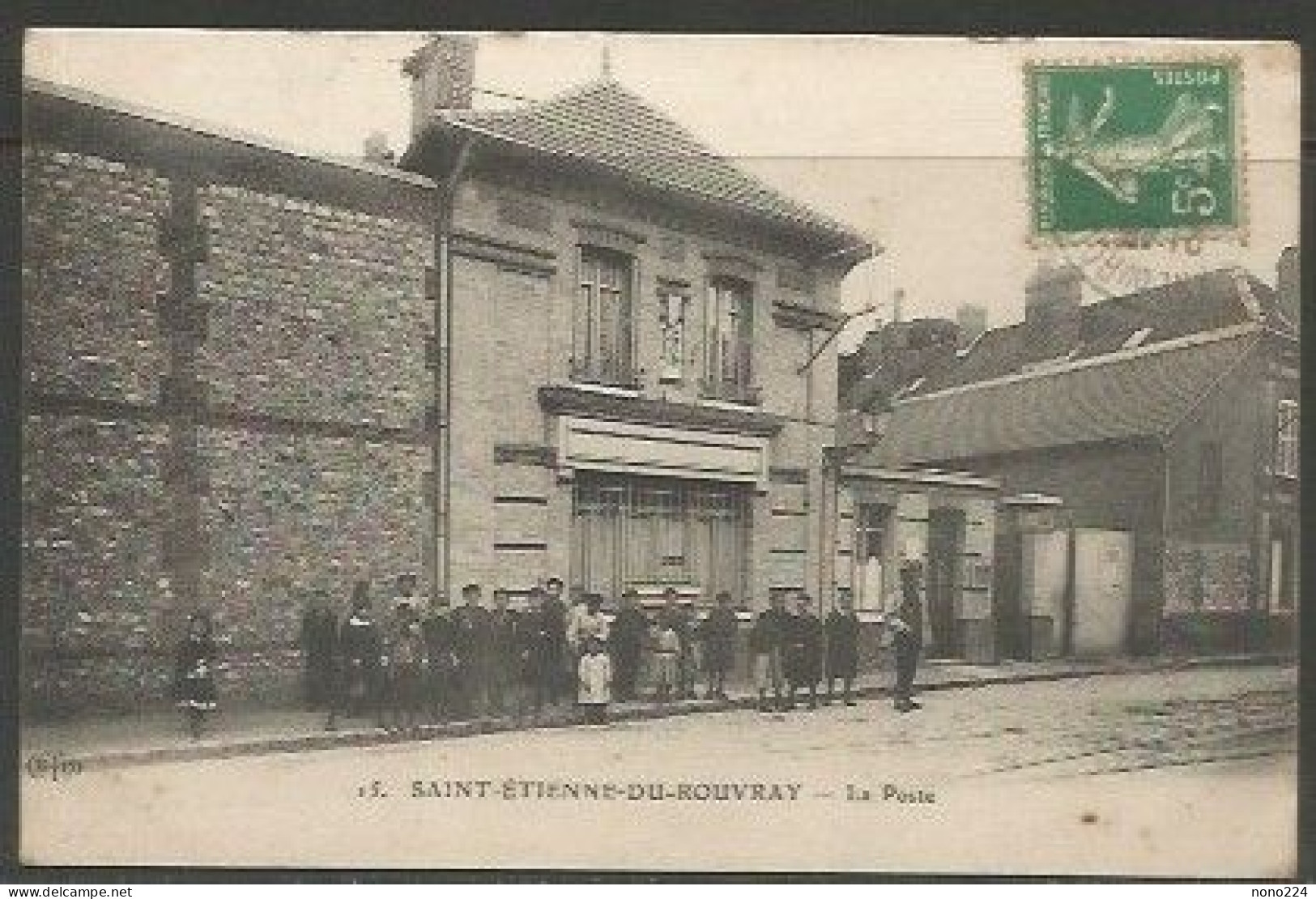 Carte P De 1914 ( Saint-Etienne-du-Rouvray - La Poste ) - Saint Etienne Du Rouvray
