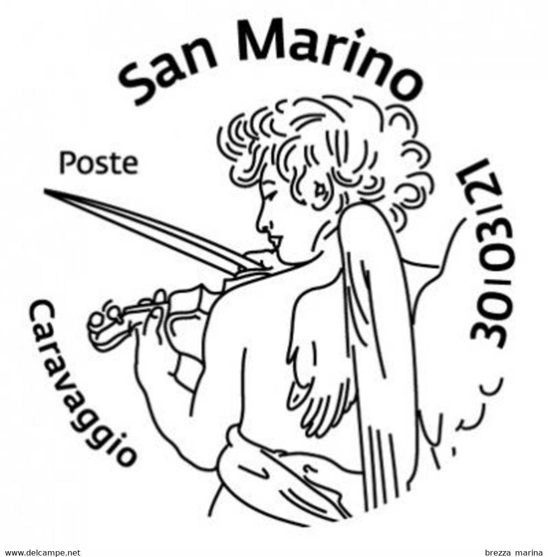 Nuovo - MNH - SAN MARINO - 2021 - 450 Anni Della Nascita Di Caravaggio - Riposo Durante La Fuga In Egitto – 2.20 - Nuevos