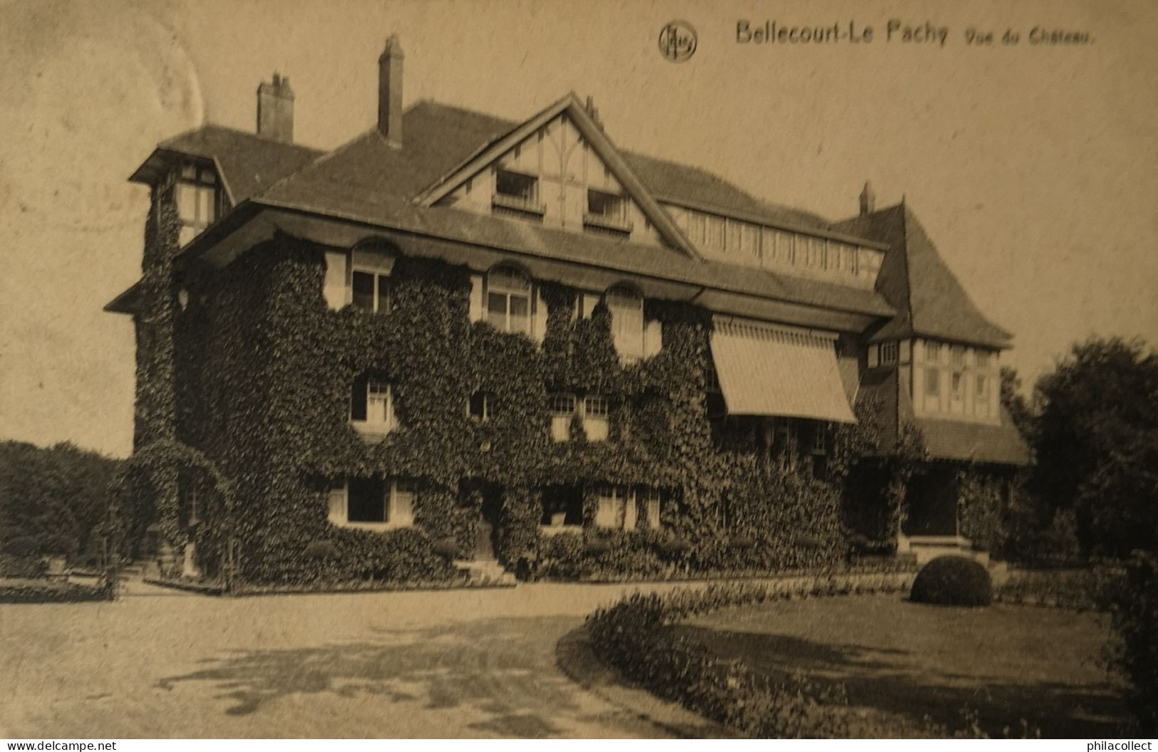 Bellecourt - Le Pachy (Manage) Vue Du Chateau 1931 - Manage