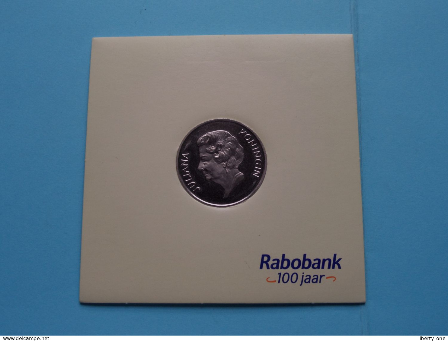 Koningin JULIANA > 1972 > RABOBANK 100 Jaar - Fusiejaar ( Zie / Voir SCAN ) ! - Royaux/De Noblesse