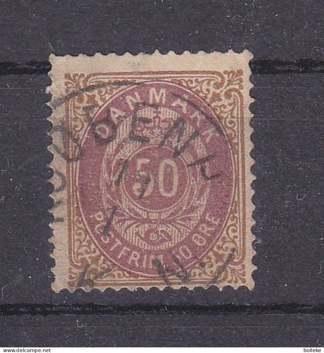 Danemark - Yvert 28 ( B ) Oblitéré - Valeur 45 Euros - Used Stamps