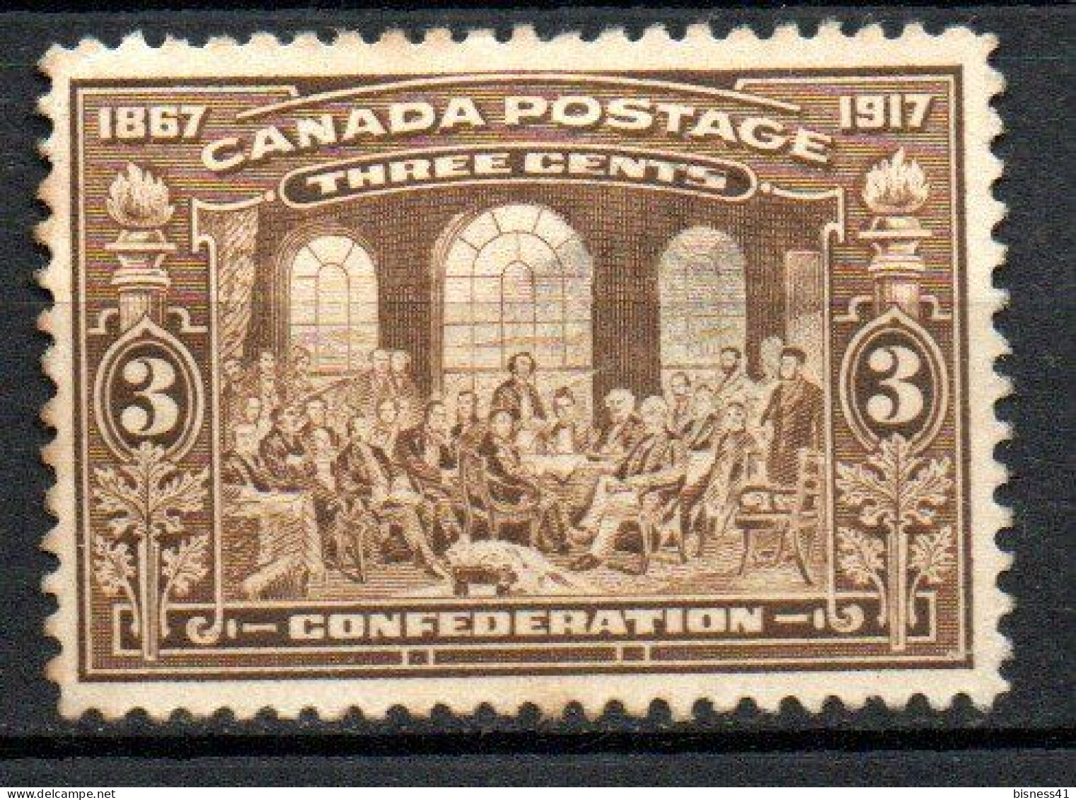 Col33 Canada  1917 N° 107  Neuf Sans Gomme Cote : 35,00€ - Nuovi