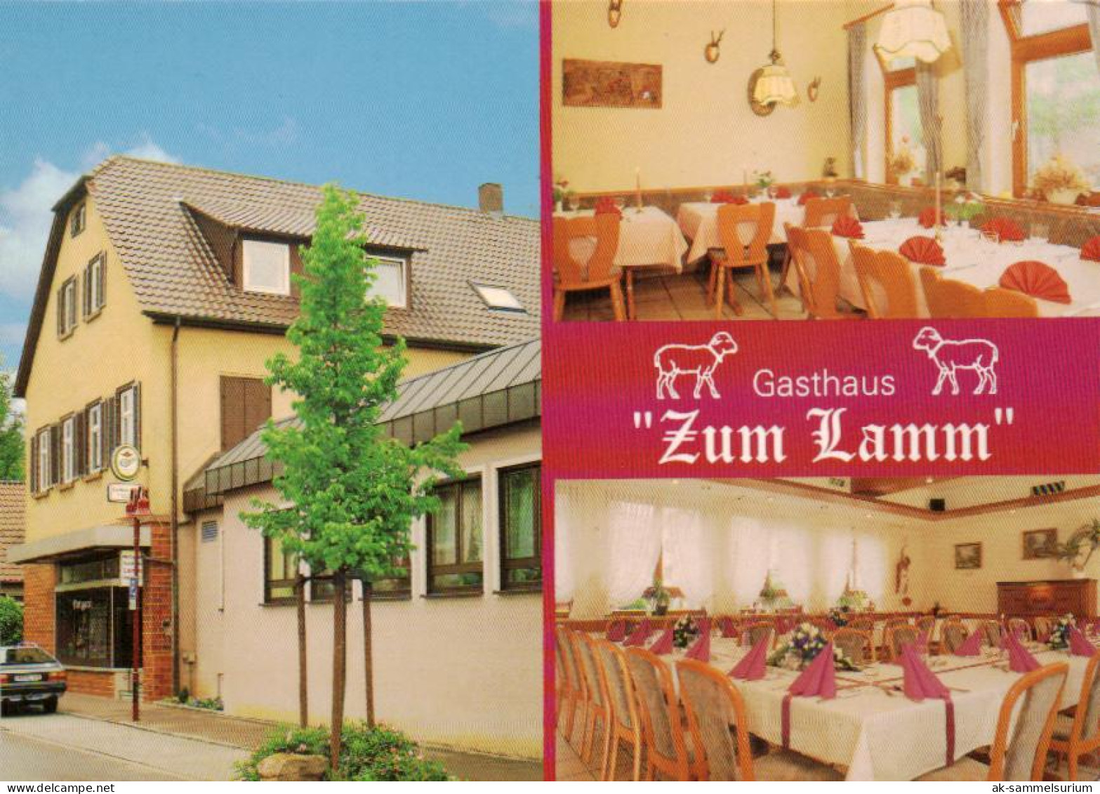 Neckarsulm / Gasthaus "Zum Lamm" (D-A404) - Neckarsulm