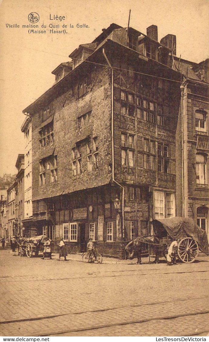 BELGIQUE - LIEGE - Vieille Maison Du Quai De La Goffe - Maison Havart - Carte Postale Ancienne - Luik