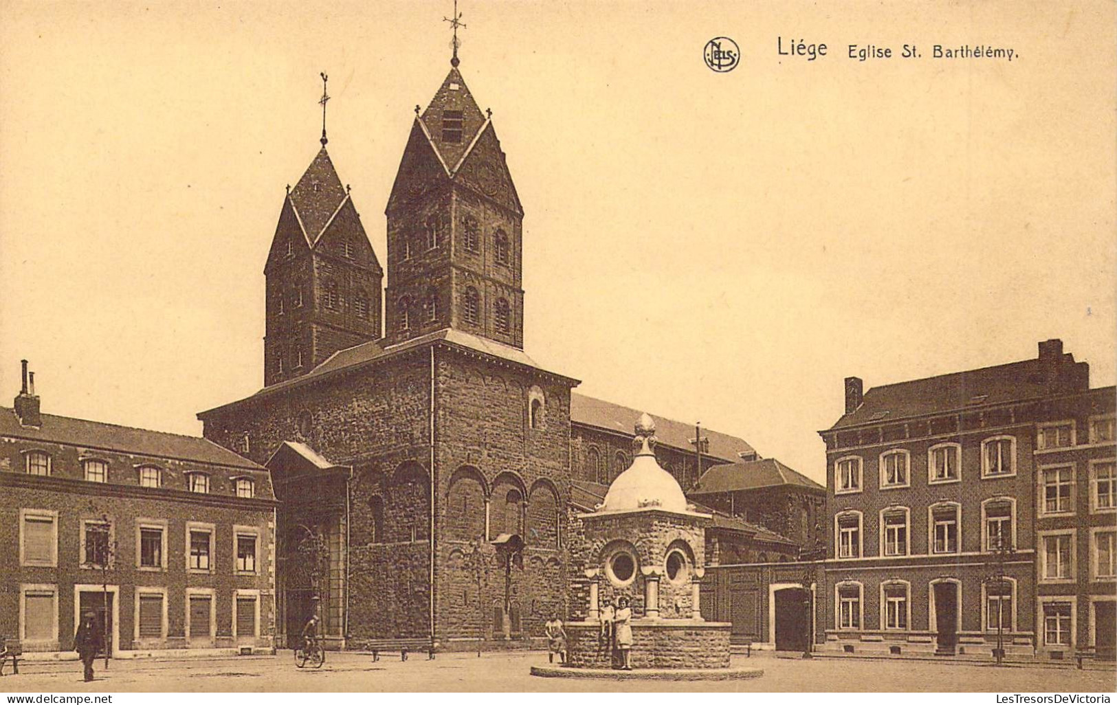 BELGIQUE - LIEGE - Eglise Saint Barthélémy - Carte Postale Ancienne - Lüttich