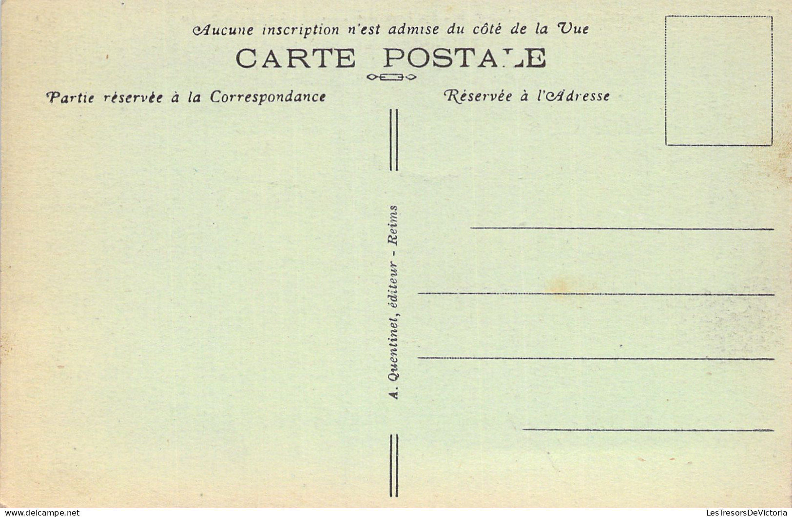 FRANCE - 51 - REIMS - Panorama Est - Vue Prise En 1914 Du Haut De La Cathédrale - Cartes Postales Anciennes - Reims